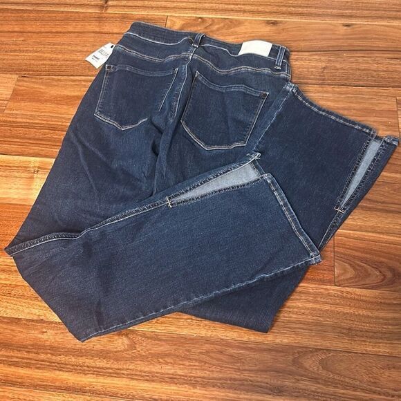 Mavi jeans power stretch slit flare high rise jeans woman's size 26 - Picture 10 of 10